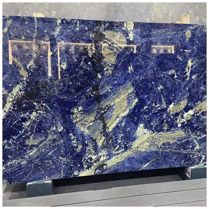 Lastre di granito blu Sodalite