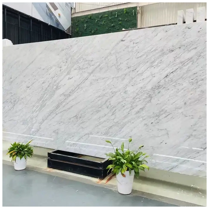 White Carrara Marble Slabs