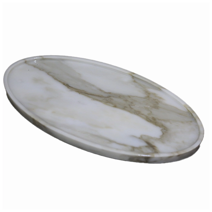 Oval Marble Tray