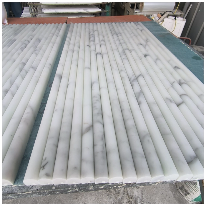 White Marble Pencil Molding