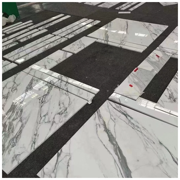 Polished Statuary Marble Tiles