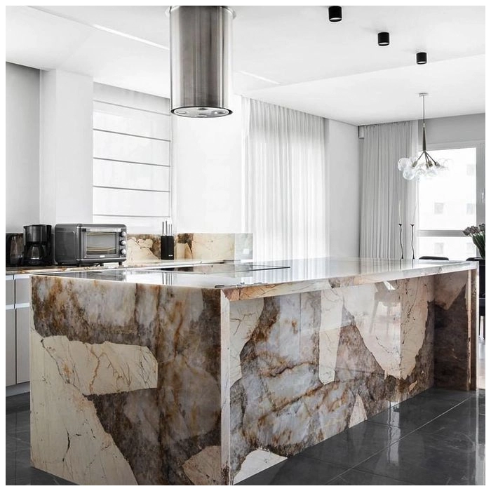 Luxury Patagonia Quartzite Kitchen Countertops MQ STONE