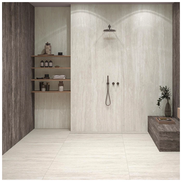 Classic Roman Travertine Luxury Bathroom for Private Apartment Projects Classic Roman Travertine Luxury Bathroom for Private Apartment Projects
