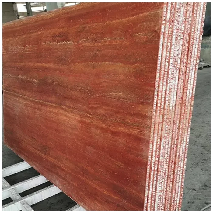 Red Travertine Wall Tile